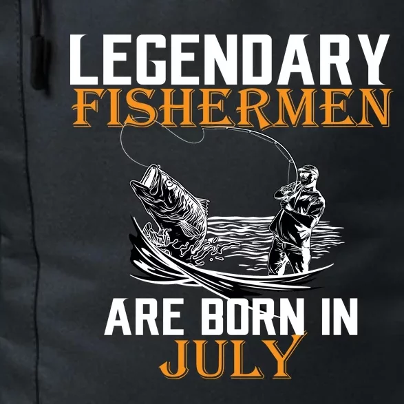 Legendary Fishermen Are Born In July Daily Commute Backpack