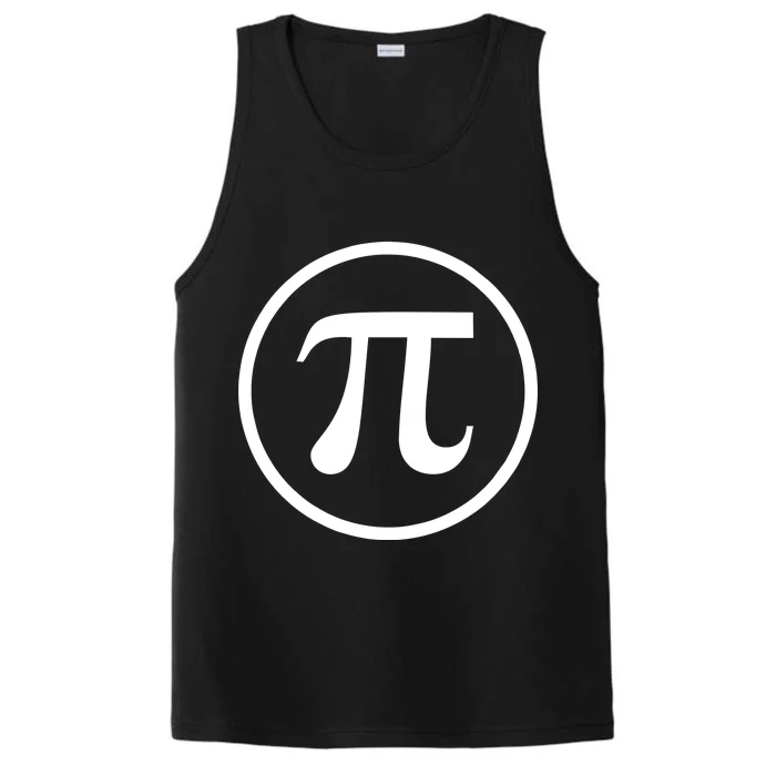 Legendary PI Day 3.14 Circle Logo Performance Tank