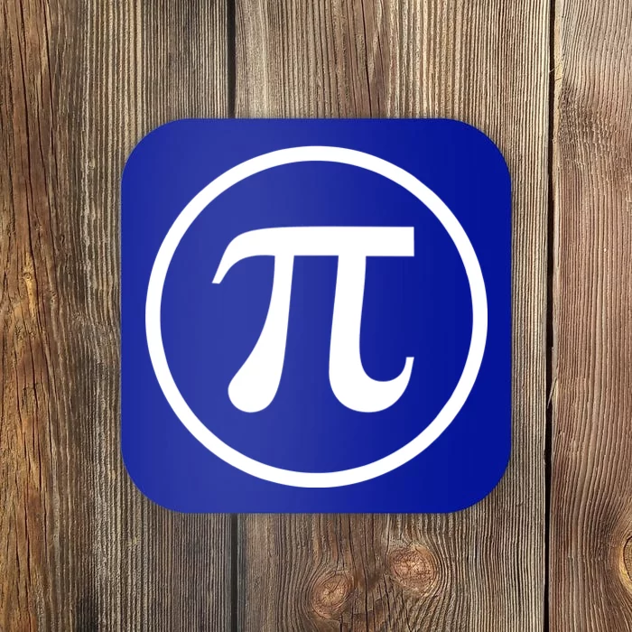 Legendary PI Day 3.14 Circle Logo Coaster