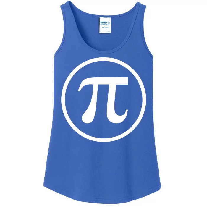 Legendary PI Day 3.14 Circle Logo Ladies Essential Tank