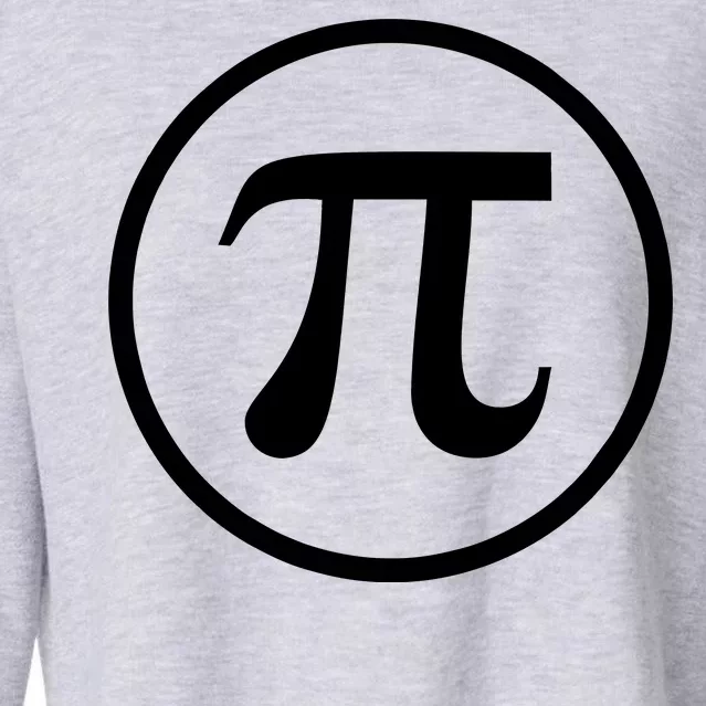 Legendary PI Day 3.14 Circle Logo Cropped Pullover Crew