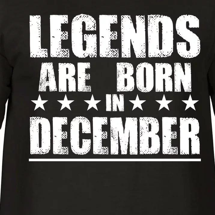 Legends Are Born In December Birthday Comfort Colors T-Shirt