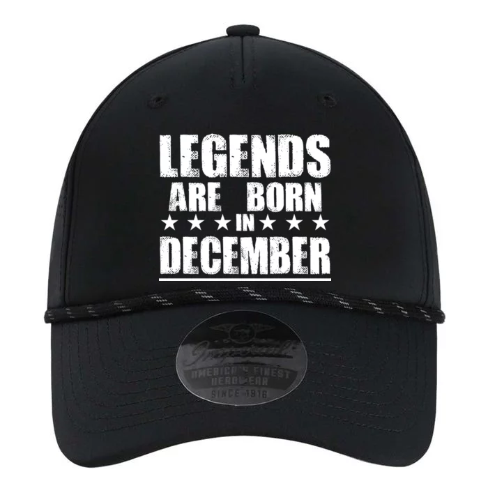 Legends Are Born In December Birthday Performance The Dyno Cap