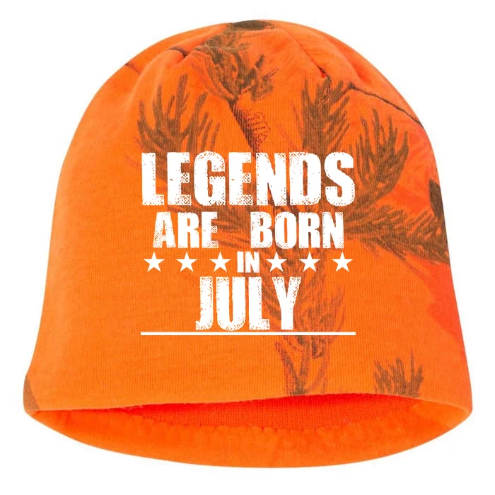 Legends Are Born In July Birthday Kati - Camo Knit Beanie