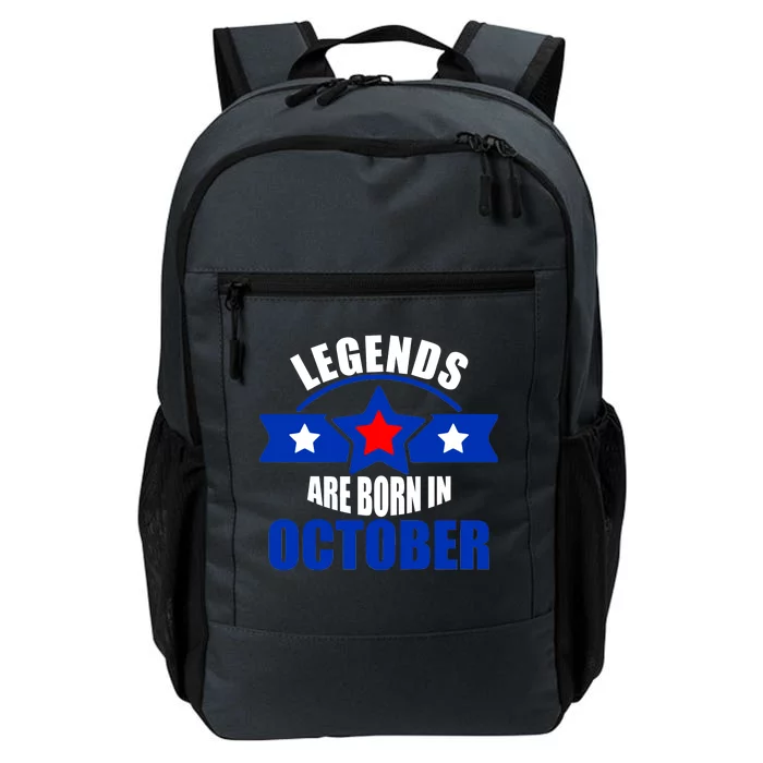 Legends Are Born in October Stars Daily Commute Backpack