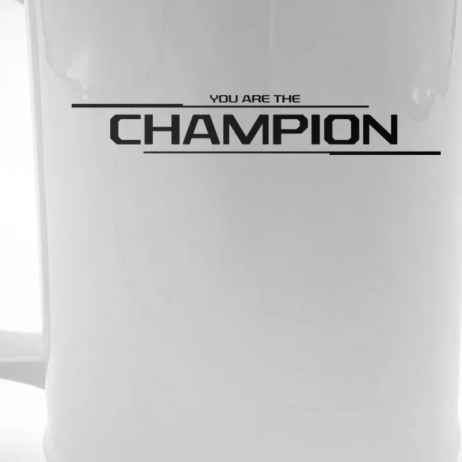 Legends Gaming You Are the Champion Front & Back Beer Stein