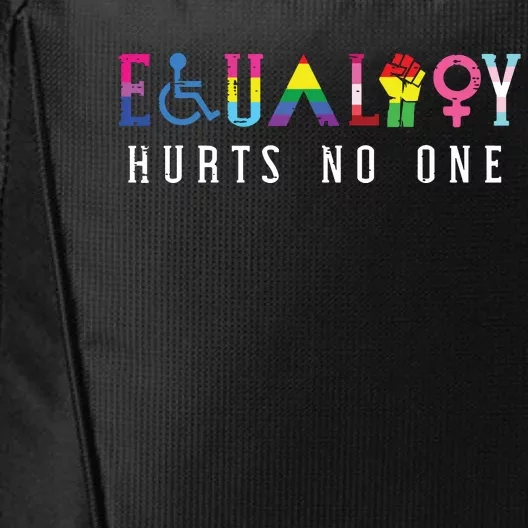 Lgbt Equality Hurts No One Pride Human Rights City Backpack