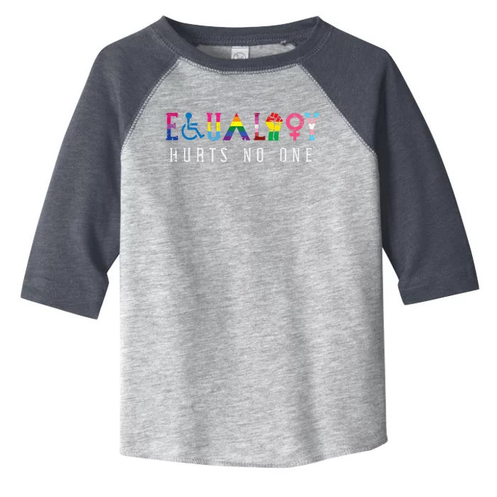 Lgbt Equality Hurts No One Pride Human Rights Toddler Fine Jersey T-Shirt