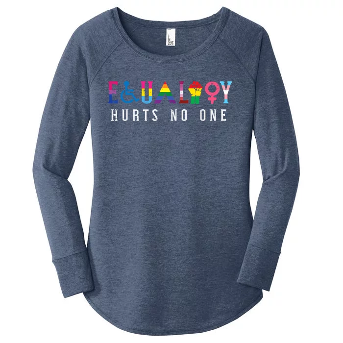 Lgbt Equality Hurts No One Pride Human Rights Women's Perfect Tri Tunic Long Sleeve Shirt