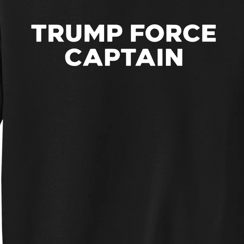 Limited Elizabeth Helgelien Wearing Trump Force Captain Sweatshirt