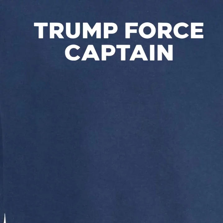 Limited Elizabeth Helgelien Wearing Trump Force Captain Garment-Dyed Sweatshirt