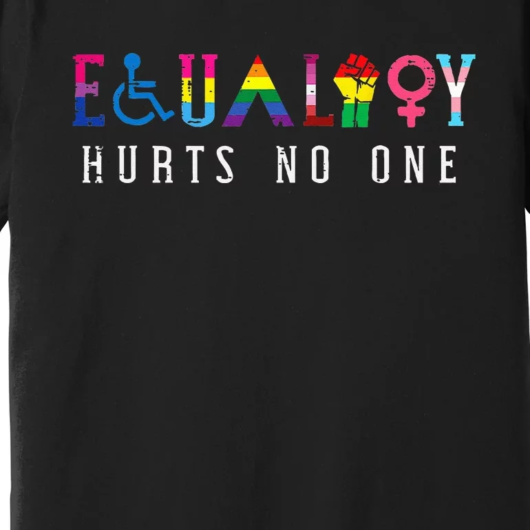 Lgbt Equality Hurts No One Pride Human Rights Premium T-Shirt