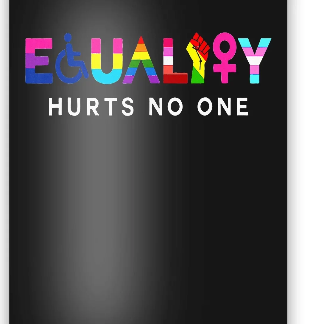 Lgbt Equality Hurts No One Pride Human Rights Poster