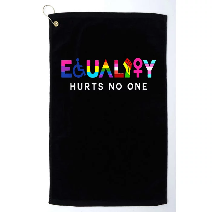 Lgbt Equality Hurts No One Pride Human Rights Platinum Collection Golf Towel