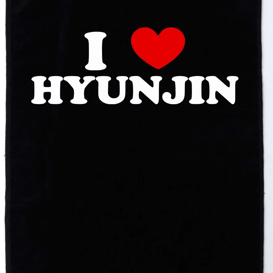 Layy Exe I Love Hyunjin Platinum Collection Golf Towel