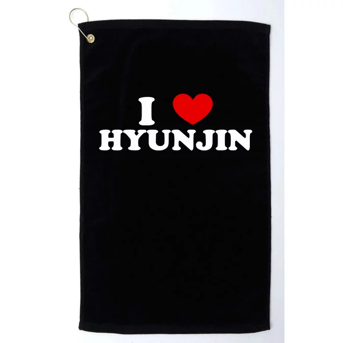 Layy Exe I Love Hyunjin Platinum Collection Golf Towel