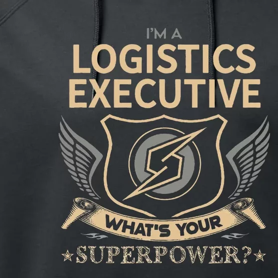 Logistics Executive Job Performance Fleece Hoodie