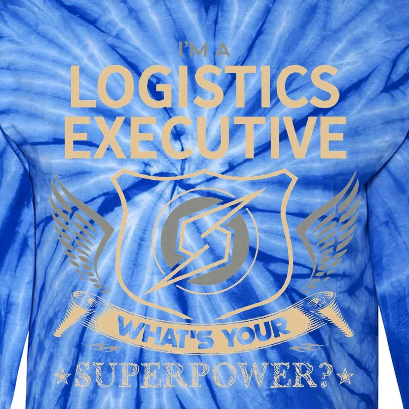 Logistics Executive Job Tie-Dye Long Sleeve Shirt