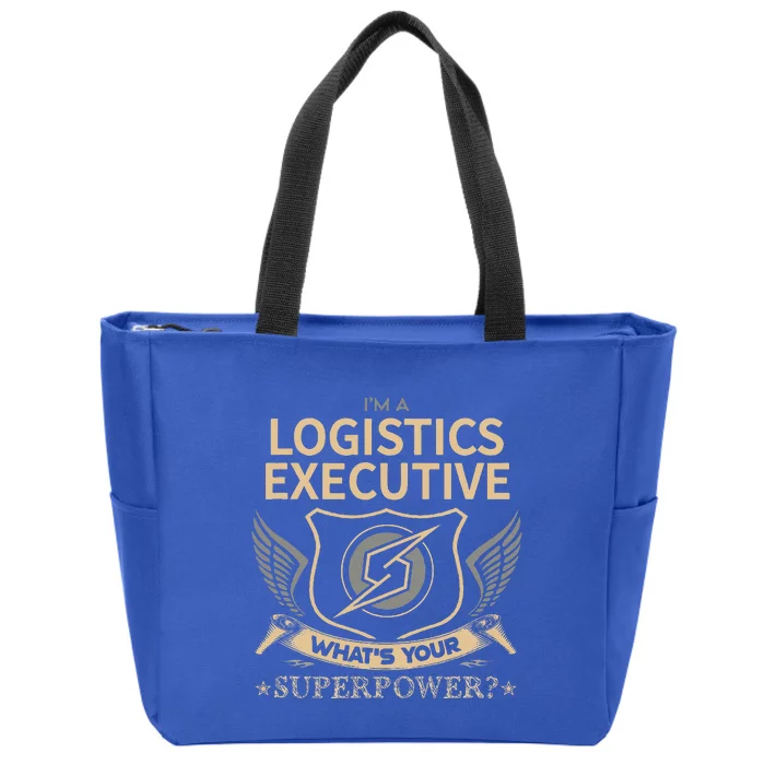 Logistics Executive Job Zip Tote Bag