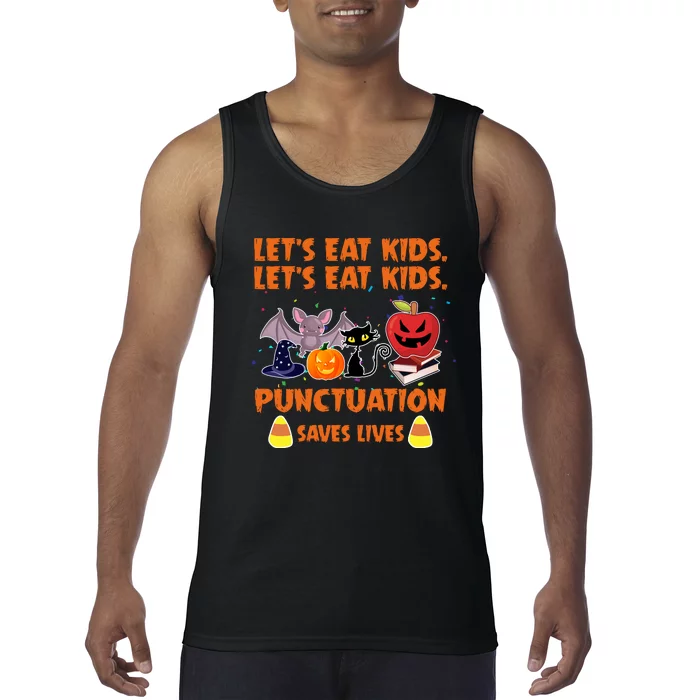 LetS Eat Kids Punctuation Tank Top