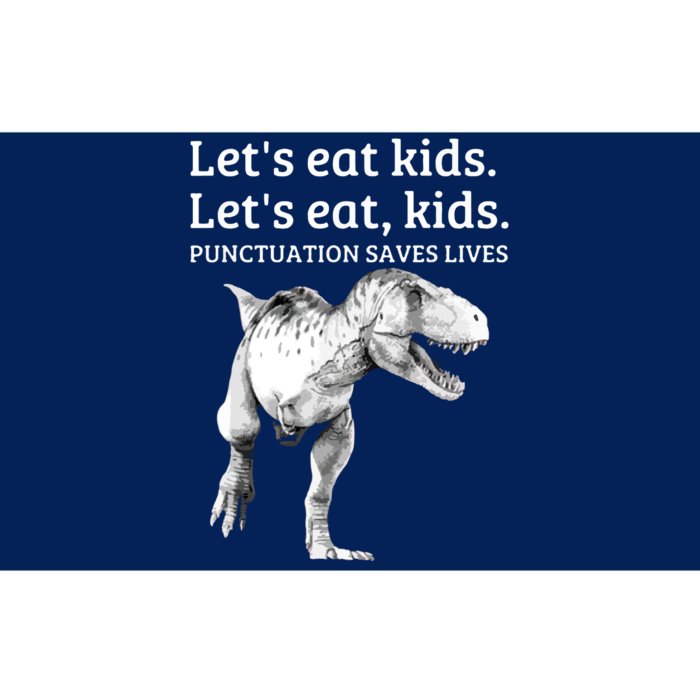 Lets Eat Kids Funny Punctuation Saves Lives Grammar Gift Bumper Sticker