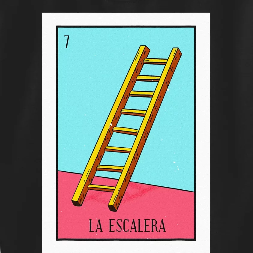 La Escalera Lottery Gift The Ladder Card Mexican Lottery Kids Sweatshirt