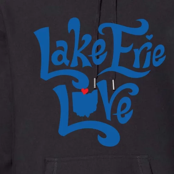 Lake Erie Love Premium Hoodie