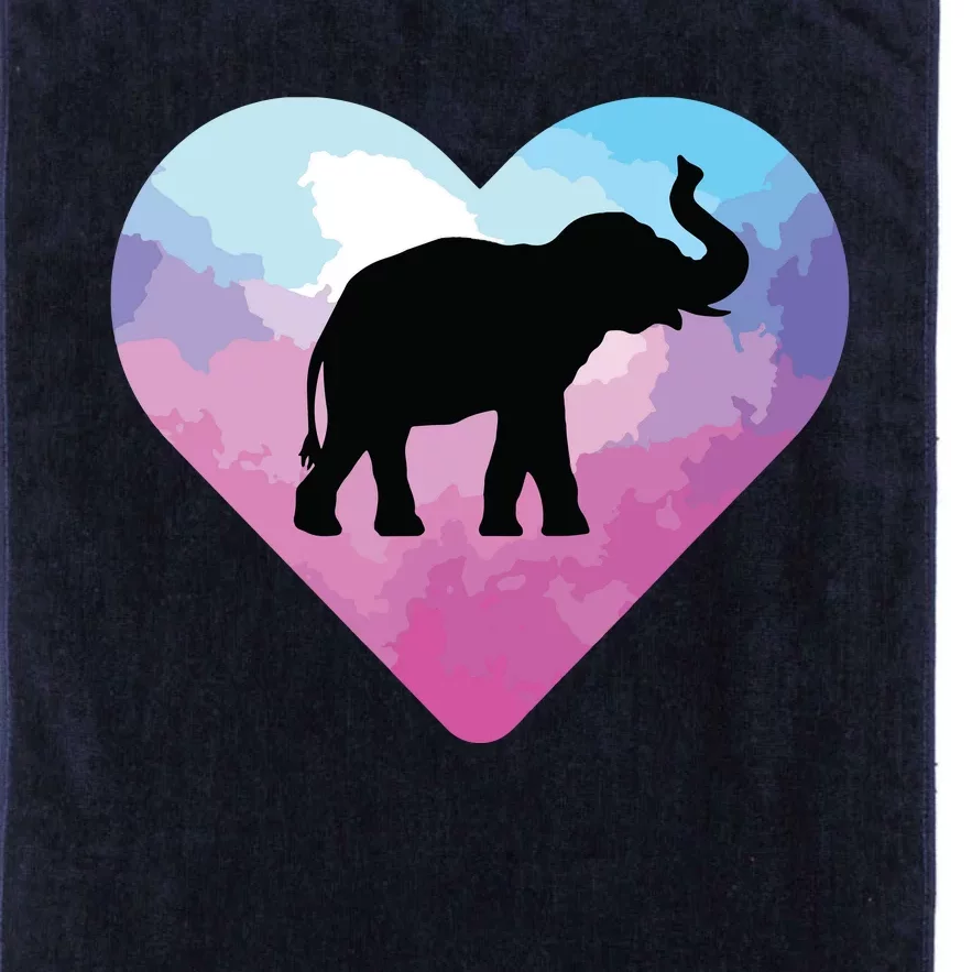 Love Elephant Platinum Collection Golf Towel