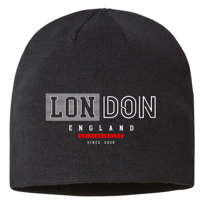 London England 8 1/2in Sustainable Knit Beanie