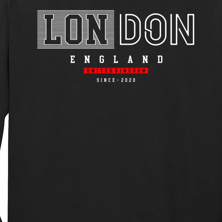 London England Tall Long Sleeve T-Shirt