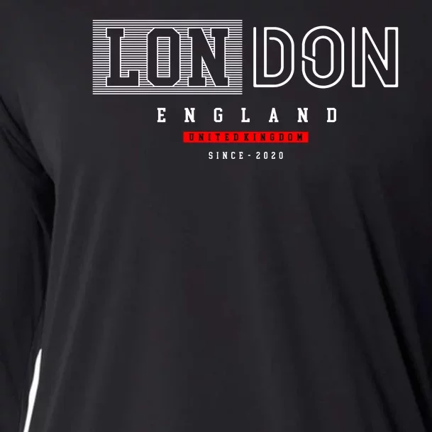 London England Cooling Performance Long Sleeve Crew