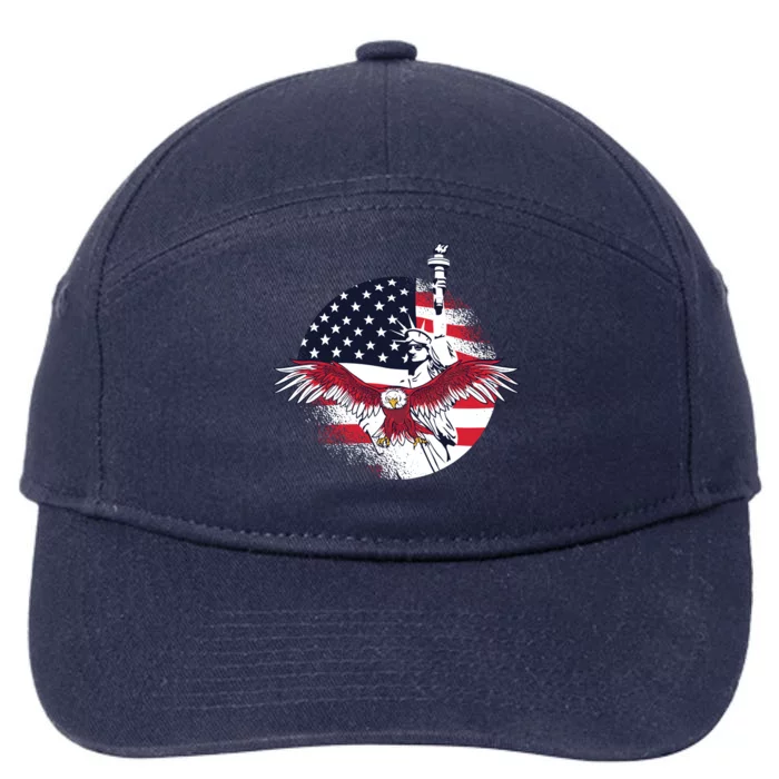 Liberty Eagle 7-Panel Snapback Hat