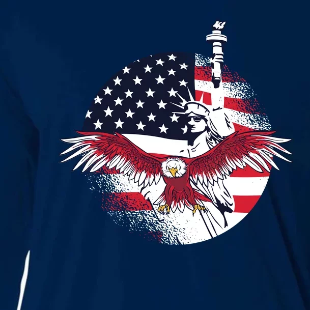 Liberty Eagle Cooling Performance Long Sleeve Crew