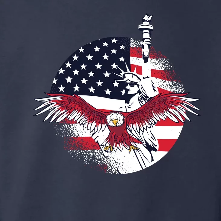 Liberty Eagle Toddler Hoodie