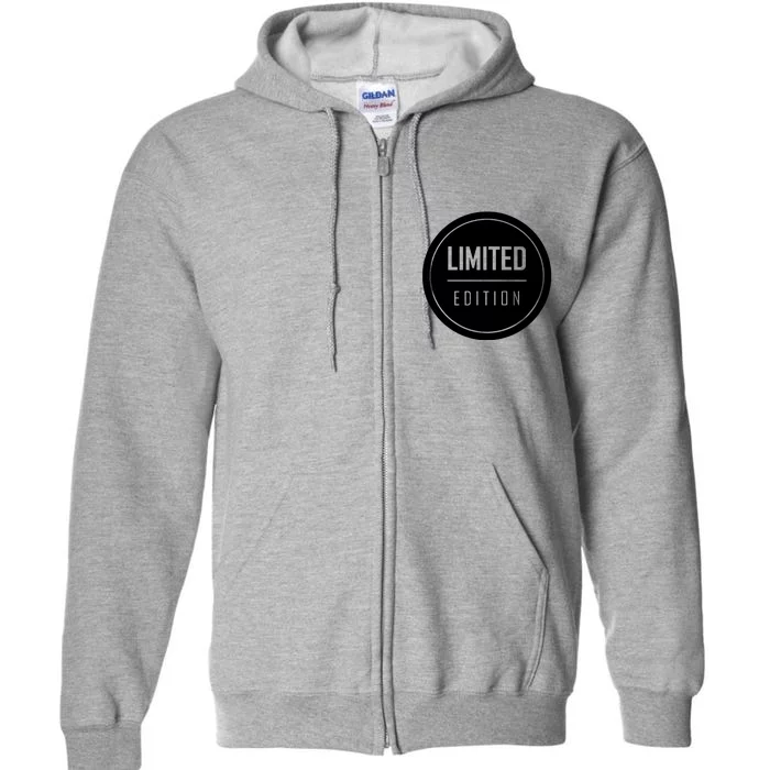 Limited Edition Full Zip Hoodie