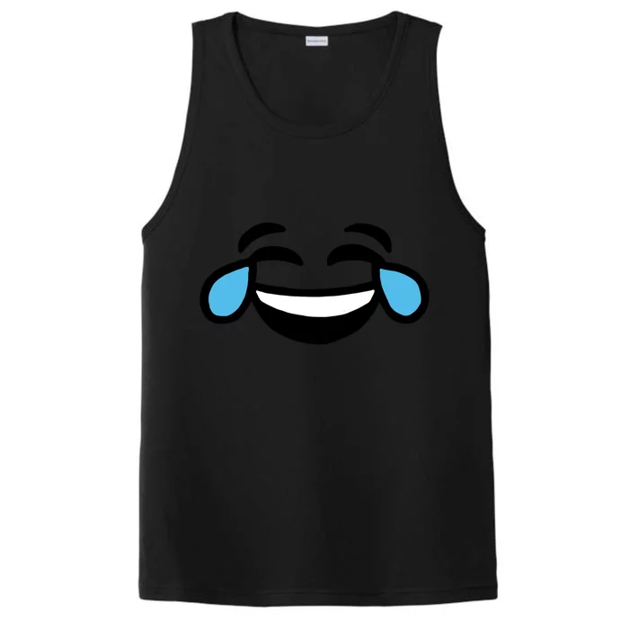 Laugh Emoji Performance Tank