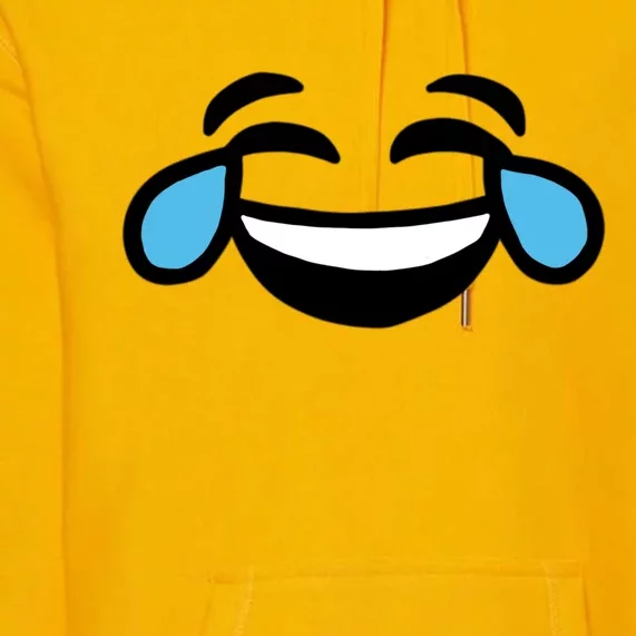 Laugh Emoji Premium Hoodie