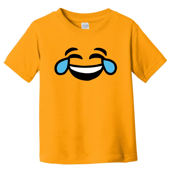 Laugh Emoji Toddler T-Shirt