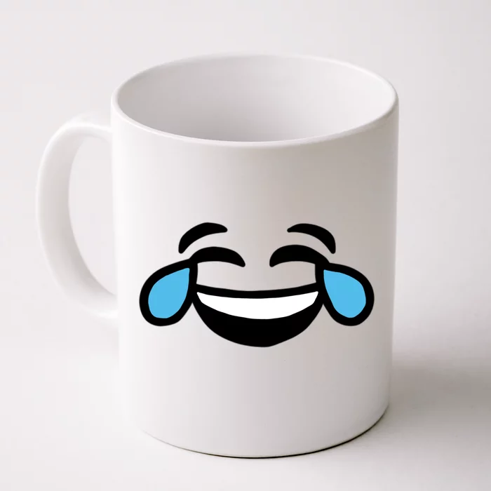 Laugh Emoji Front & Back Coffee Mug