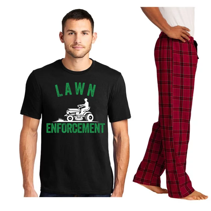 Lawn Enforcement Lawn Aficionado Lawn Care Lover Lawn Pride Lawncare Yardwork Pajama Set