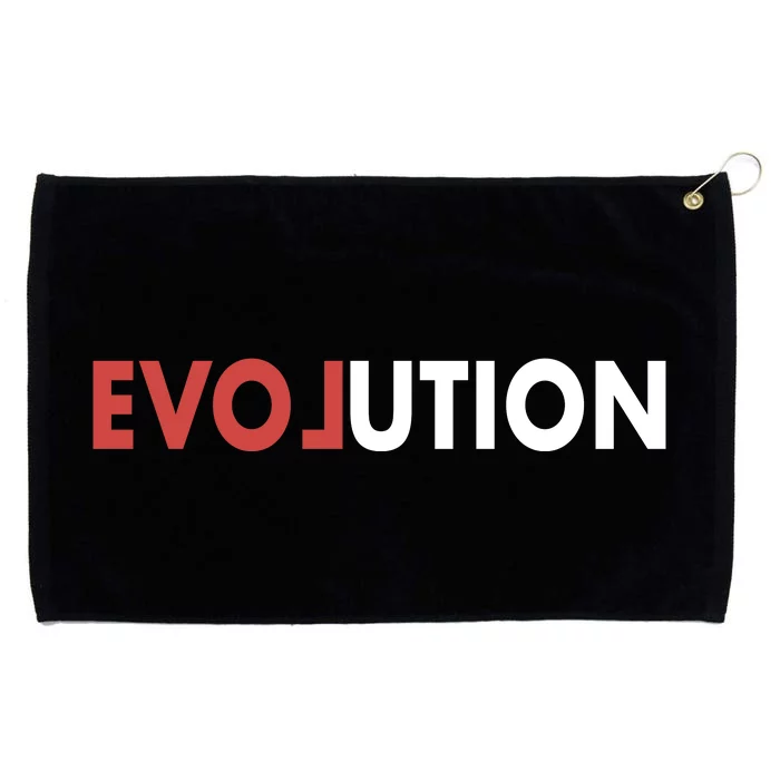 Love Evolution Grommeted Golf Towel