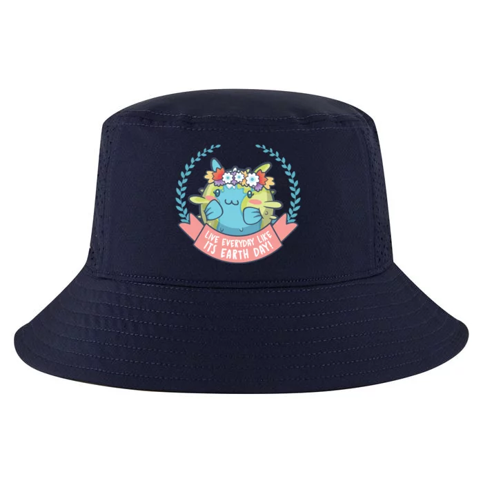 Live Everyday Like It's Earth Day Cute Cool Comfort Performance Bucket Hat