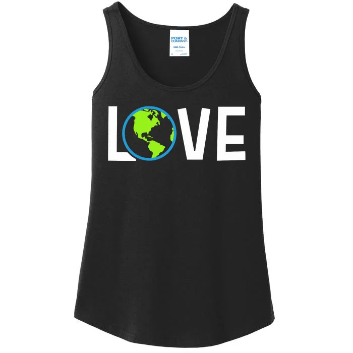 Love Earth Ladies Essential Tank