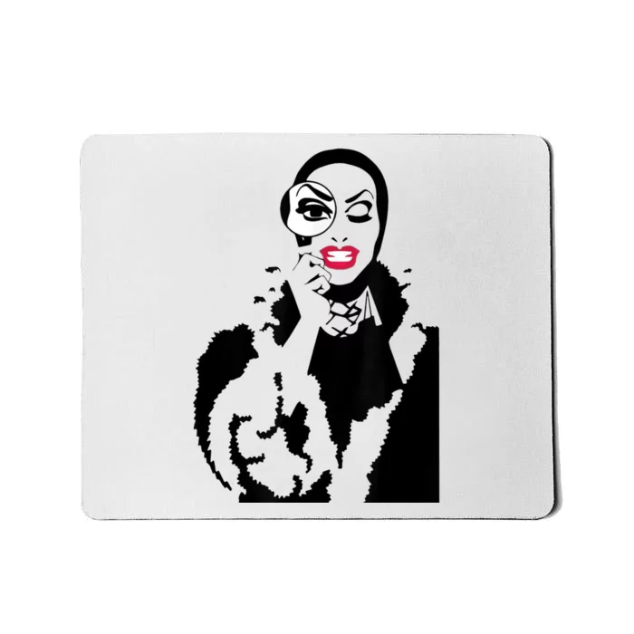 Little Edie Monsoon Drag Queen Race Mousepad