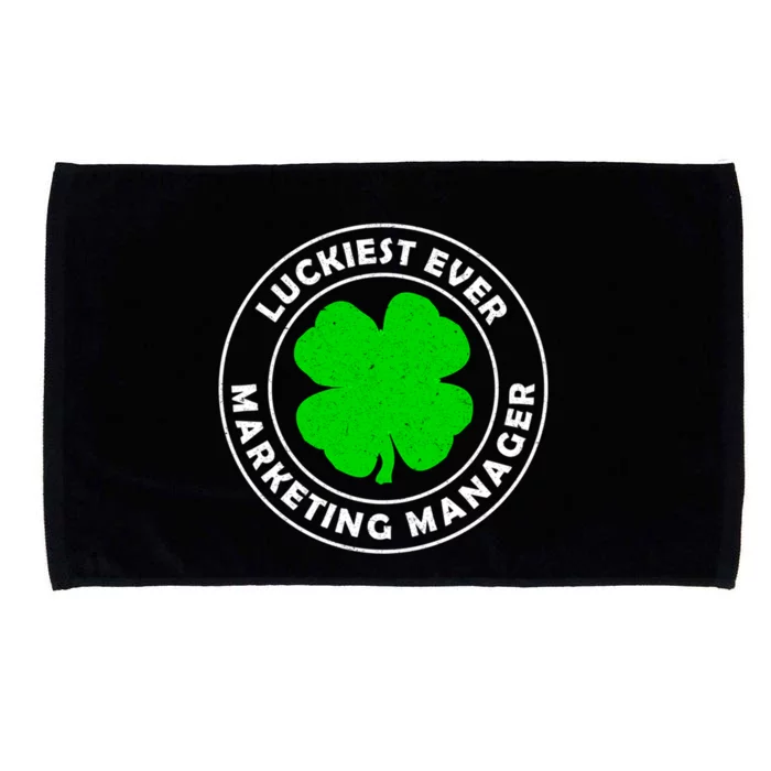 Luckiest Ever Marketing Ager Lucky St Patrick's Day Great Gift Microfiber Hand Towel