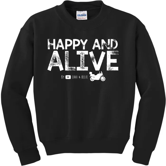 Limited Edition Motorcycle Adventure Kids Sweatshirt