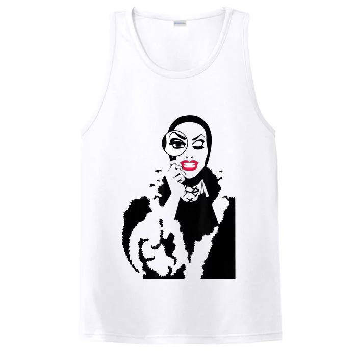 Little Edie Monsoon Drag Queen Race Performance Tank