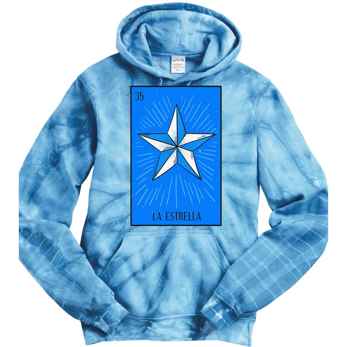 La Estrella Mexican Lottery Culture Tie Dye Hoodie