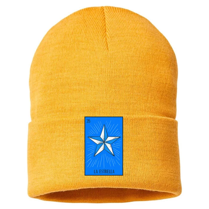 La Estrella Mexican Lottery Culture Sustainable Knit Beanie