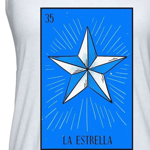 La Estrella Mexican Lottery Culture Ladies Essential Flowy Tank